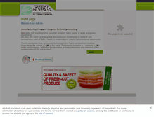 Tablet Screenshot of abl-fruit-machinery.com